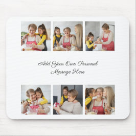 Erstellen Sie Ihre eigene 6-Foto-Collage Hinzufüge Mousepad