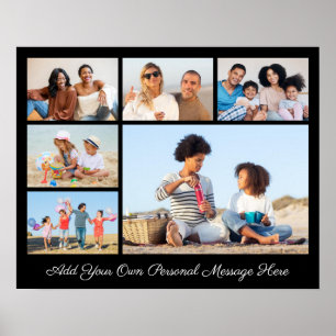 Erstellen Sie Ihre eigene 6-Foto-Collage Hinzufüge Poster