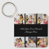 Erstellen Sie Ihre eigene 6-Foto-Collage Hinzufüge Schlüsselanhänger (Vorderseite)