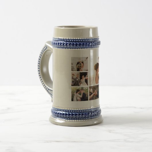 Erstellen Sie Ihre eigene 6 FotoCollage Bierglas (Vorderseite Links)