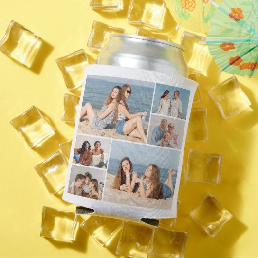 Erstellen Sie Ihre eigene 6 FotoCollage Dosenkühler (In Situ Sommer)