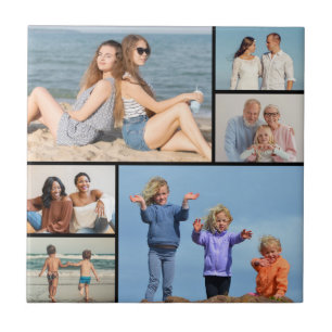 Erstellen Sie Ihre eigene 6 FotoCollage Fliese