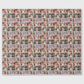 Erstellen Sie Ihre eigene 6 FotoCollage Geschenkpapier (Flach)