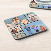 Erstellen Sie Ihre eigene 6 FotoCollage Getränkeuntersetzer (Linke Seite)