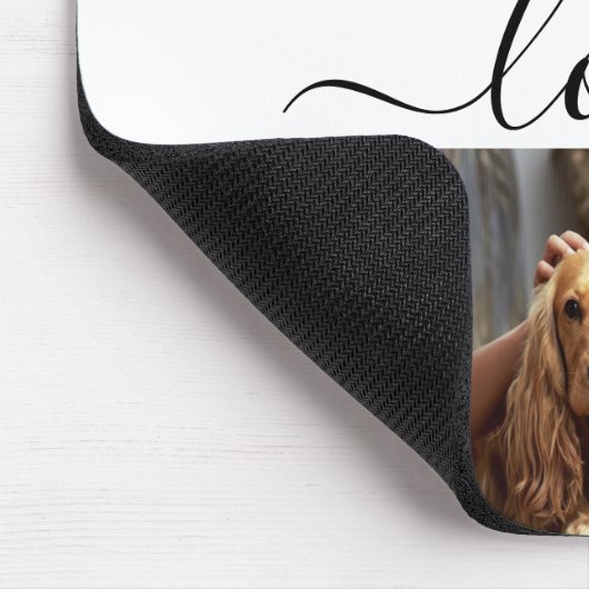 Erstellen Sie Ihre eigene 6-FotoCollage individuel Mousepad (Ecke)