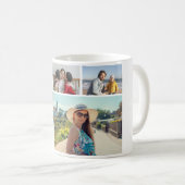 Erstellen Sie Ihre eigene 6 FotoCollage Kaffeetasse (VorderseiteRechts)