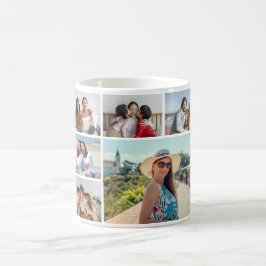 Erstellen Sie Ihre eigene 6 FotoCollage Kaffeetasse