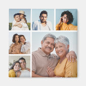 Erstellen Sie Ihre eigene 6 FotoCollage Magnet (Vorne)