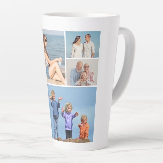 Erstellen Sie Ihre eigene 6 FotoCollage Milchtasse (Rechte Ecke)