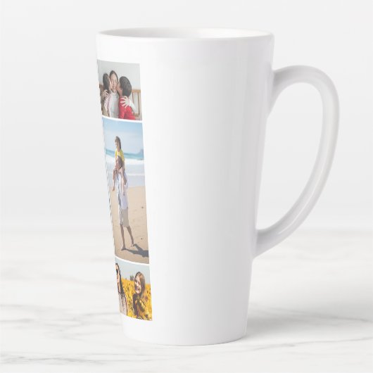 Erstellen Sie Ihre eigene 6 FotoCollage Milchtasse (Rechts)