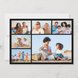 Erstellen Sie Ihre eigene 6 FotoCollage Mitteilungskarte