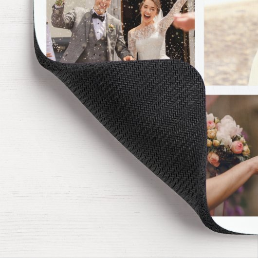 Erstellen Sie Ihre eigene 6 FotoCollage Mousepad (Ecke)
