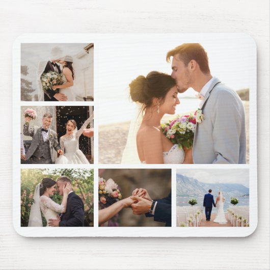 Erstellen Sie Ihre eigene 6 FotoCollage Mousepad (Vorne)