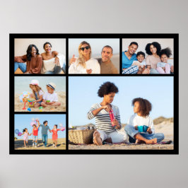 Erstellen Sie Ihre eigene 6 FotoCollage Poster