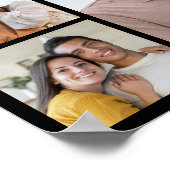 Erstellen Sie Ihre eigene 6 FotoCollage Poster (Ecke)
