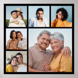 Erstellen Sie Ihre eigene 6 FotoCollage Poster