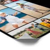 Erstellen Sie Ihre eigene 6 FotoCollage Poster (Ecke)