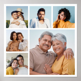 Erstellen Sie Ihre eigene 6 FotoCollage Poster