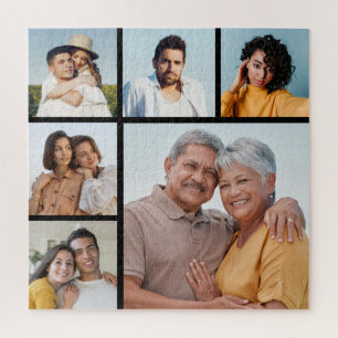 Erstellen Sie Ihre eigene 6 FotoCollage Puzzle