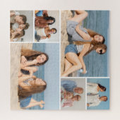 Erstellen Sie Ihre eigene 6 FotoCollage Puzzle (Horizontal)