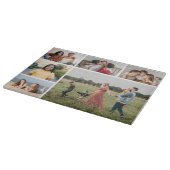 Erstellen Sie Ihre eigene 6 FotoCollage Schneidebrett (Ecke)