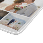 Erstellen Sie Ihre eigene 6 FotoCollage Schneidebrett (Ecke)