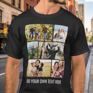 Erstellen Sie Ihre eigene 6 FotoCollage T-Shirt