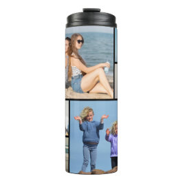 Erstellen Sie Ihre eigene 6 FotoCollage Thermosbecher