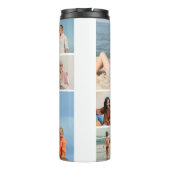 Erstellen Sie Ihre eigene 6 FotoCollage Thermosbecher (Rückseite)