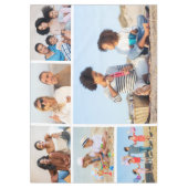 Erstellen Sie Ihre eigene 6 FotoCollage Tischdecke (Vorderseite)