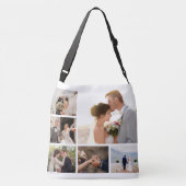 Erstellen Sie Ihre eigene 6 FotoCollage Tragetaschen Mit Langen Trägern (Rückseite)
