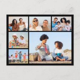 Erstellen Sie Ihre eigene 6 Fotomaterial Postkarte