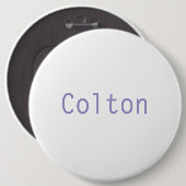 Erstellen Sie Ihre eigene 6'' runde Taste Button (Vorne & Hinten)