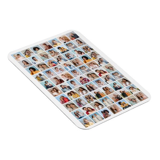 Erstellen Sie Ihre eigene 70-Foto Collage bearbeit Magnet (Rechte Seite)