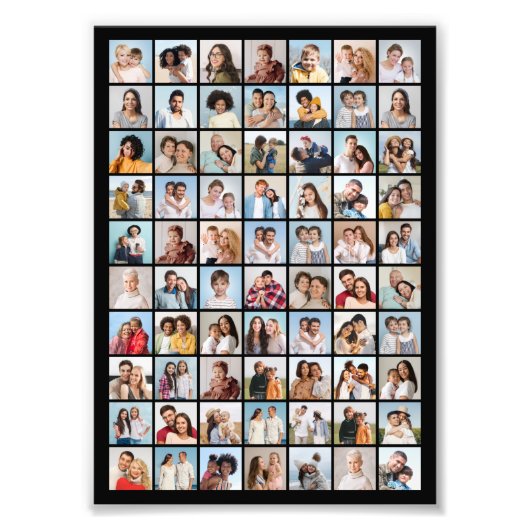 Erstellen Sie Ihre eigene 70 Foto Collage Foto Erw (Vorne)