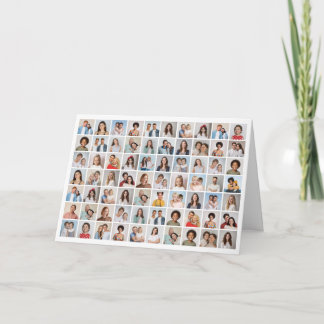 Erstellen Sie Ihre eigene 70 FotoCollage Karte