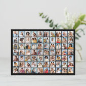 Erstellen Sie Ihre eigene 70 FotoCollage Karte (Stehend Vorderseite)