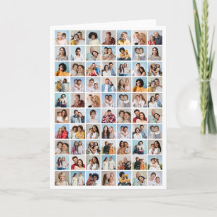 Erstellen Sie Ihre eigene 70 FotoCollage Karte