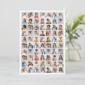 Erstellen Sie Ihre eigene 70 FotoCollage Karte (Stehend Vorderseite)