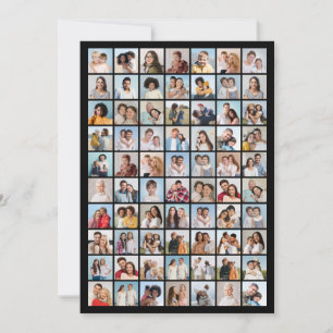Erstellen Sie Ihre eigene 70 FotoCollage Mitteilungskarte