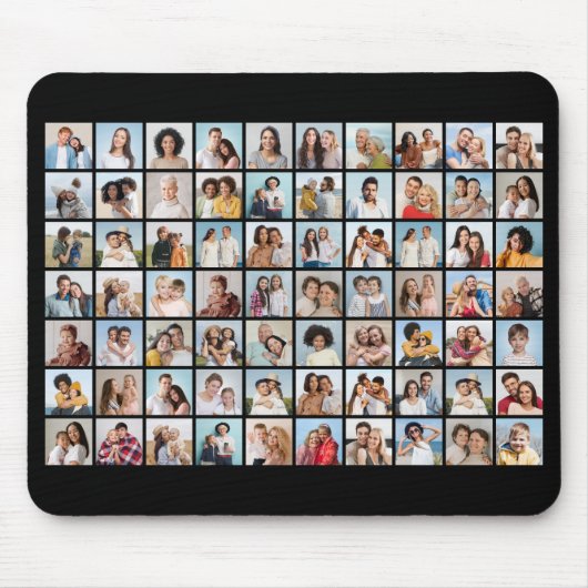 Erstellen Sie Ihre eigene 70 FotoCollage Mousepad (Vorne)