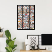 Erstellen Sie Ihre eigene 70 FotoCollage Poster (Heimbüro)