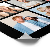 Erstellen Sie Ihre eigene 70 FotoCollage Poster (Ecke)