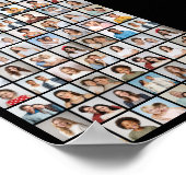 Erstellen Sie Ihre eigene 70 FotoCollage Poster (Ecke)