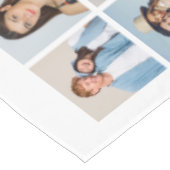 Erstellen Sie Ihre eigene 70 FotoCollage Tischdecke (Schrägansicht)