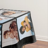 Erstellen Sie Ihre eigene 70 FotoCollage Tischdecke (Beispiel)