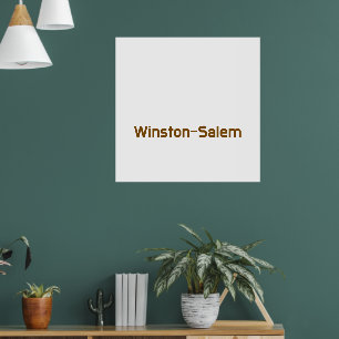 Erstellen Sie Ihre eigene 76 x 76 cm Matte Poster