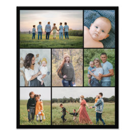 Erstellen Sie Ihre eigene 7 Foto Collage Foto Erwe