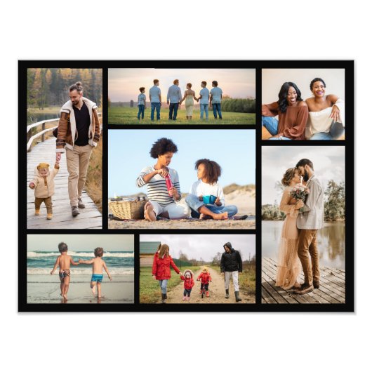 Erstellen Sie Ihre eigene 7 Foto Collage Foto Erwe (Vorne)