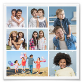 Erstellen Sie Ihre eigene 7 Foto Collage Foto Erwe